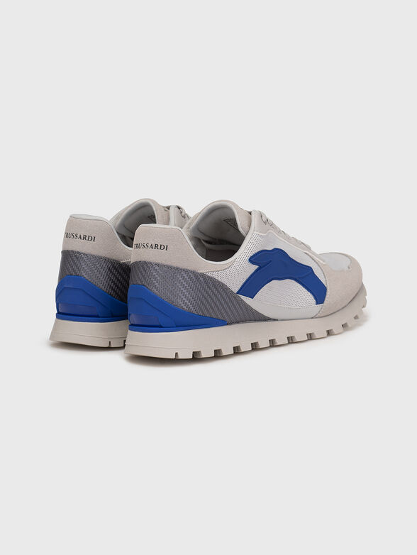 Sports shoes with contrasting appliqué - 3