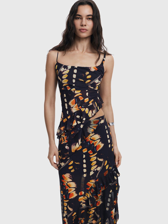 Top with print - 1