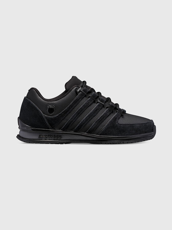 Adidași din piele neagră RINZLER - 1