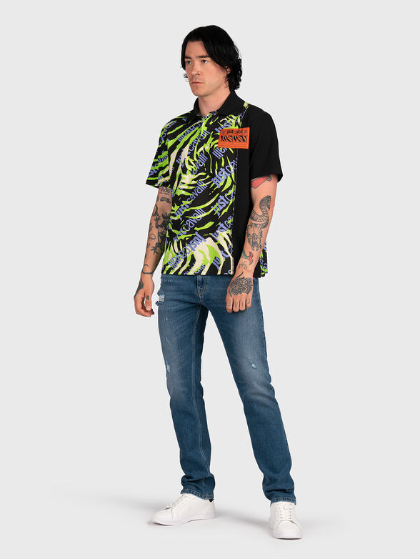 Polo-shirt with accent print - 4