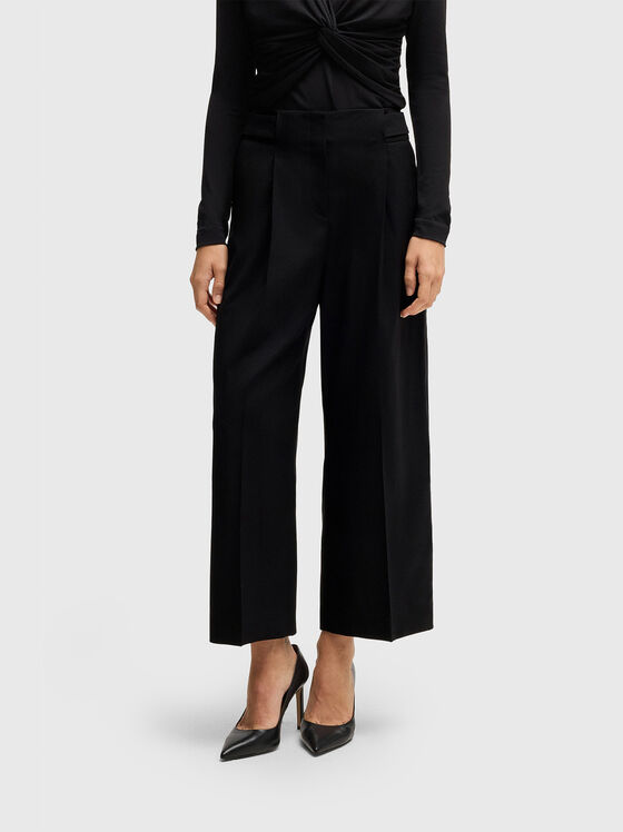 Pantaloni scurți TAMANIA din lână - 1