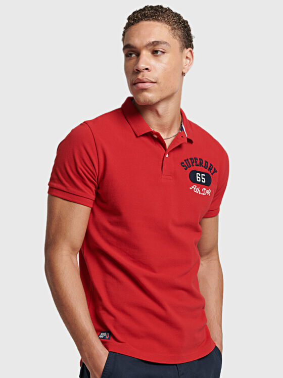 Tricou polo VINTAGE SUPERSTATE în roșu - 1