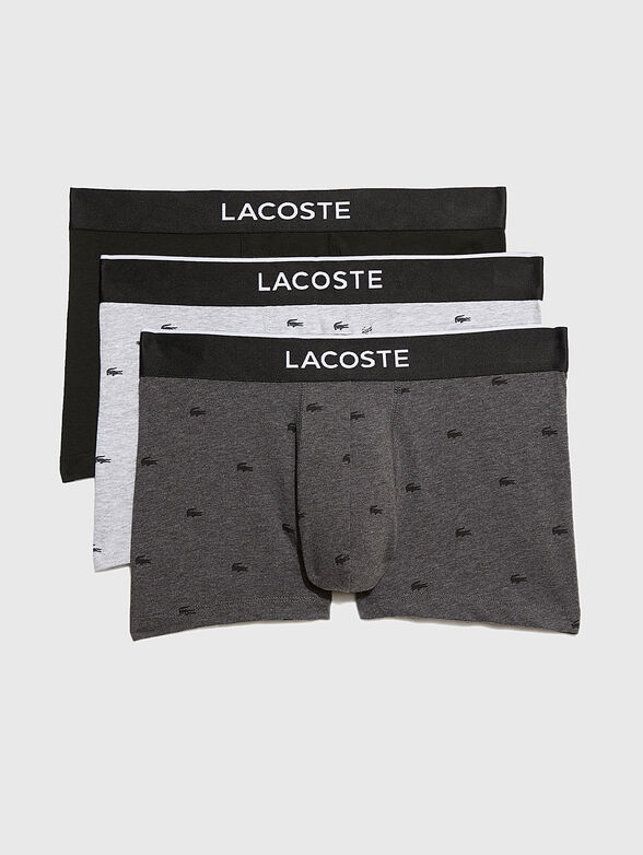 Set of three multicolored boxers - 1