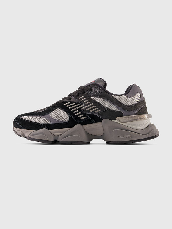 9060 black sports shoes - 4
