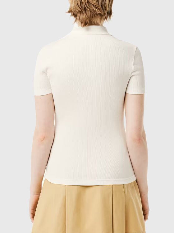 Slim-fit polo shirt in  black  - 2