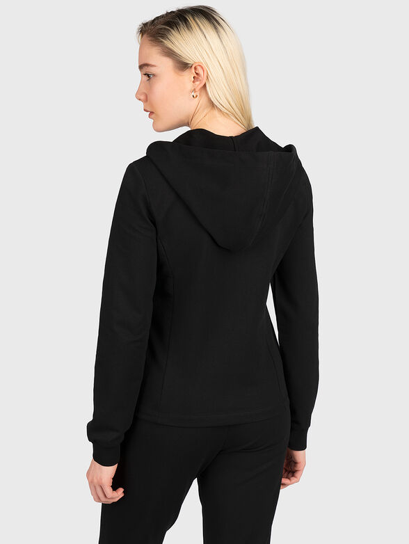 Black set of two pieces with glittering appliqués - 3