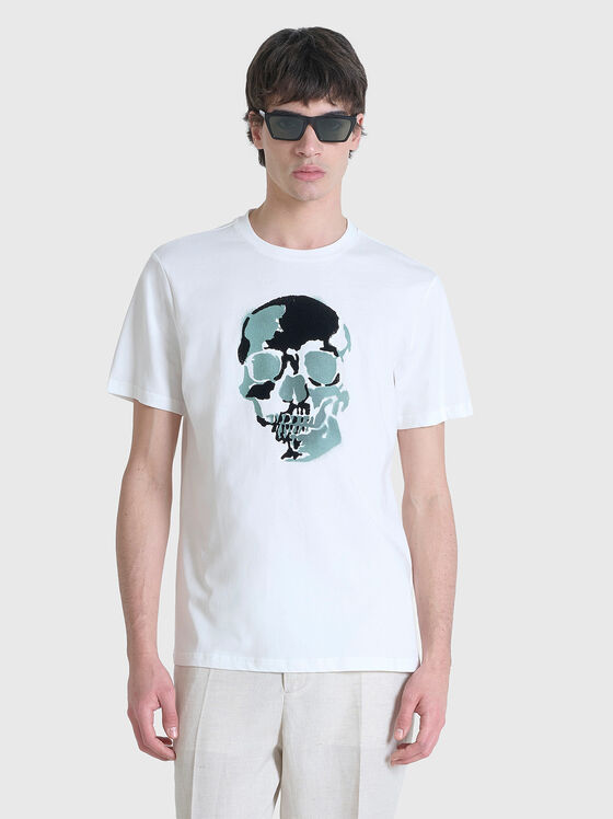 Tricou din bumbac cu imprimeu - 1