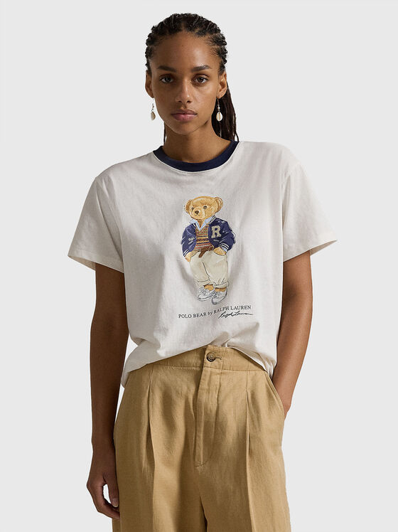 Tricou cu imprimeu Polo Bear - 1