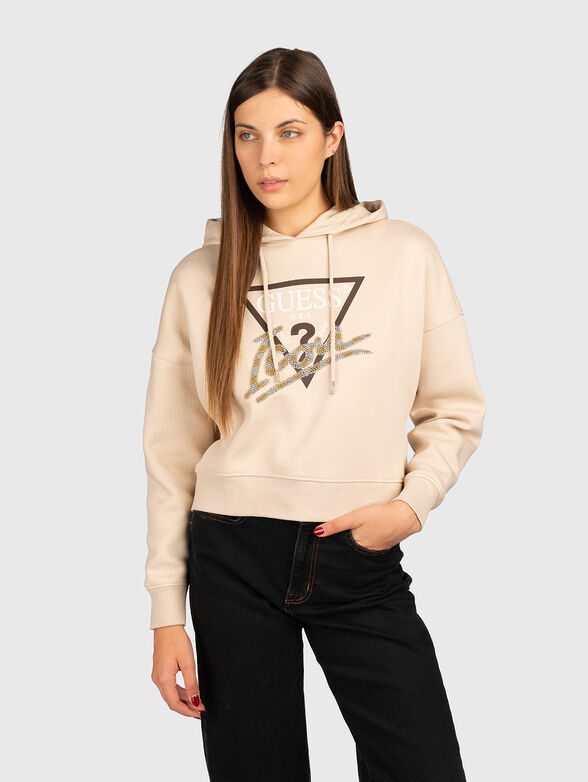 ICON sweatshirt with beads - 1