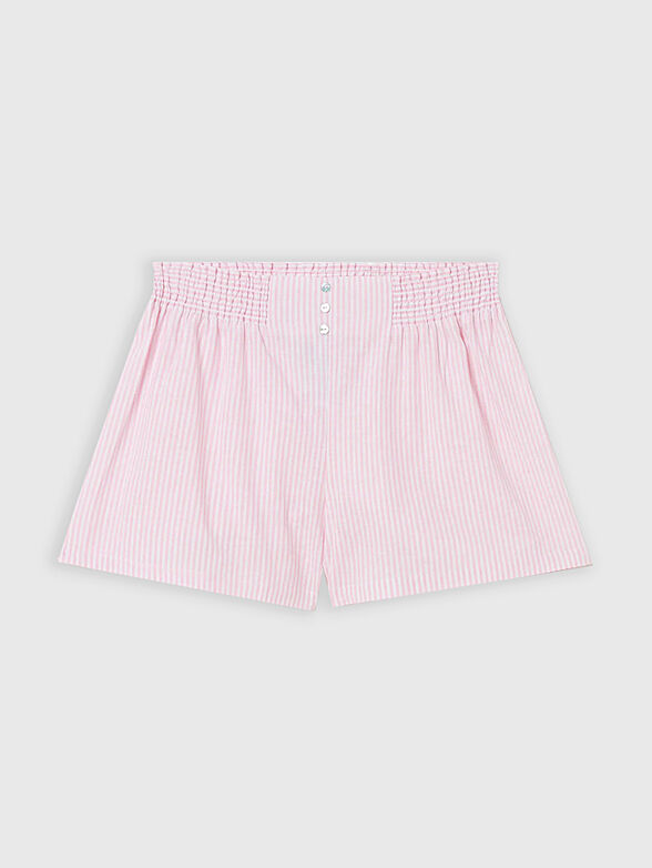COTTON LINEN pyjama bottoms - 4