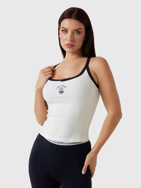 MARIGOLD ribbed tank top - 1