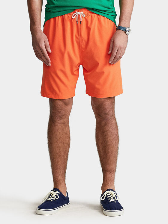 Pantaloni scurți de plajă portocalii - 1