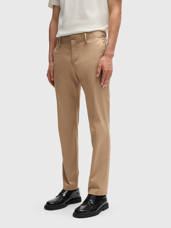 Pantaloni chino bej - 1