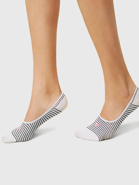 EASY LIVING socks with striped print - 2