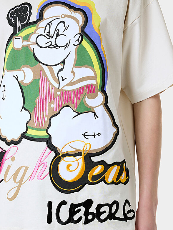 T-shirt with art print - 4