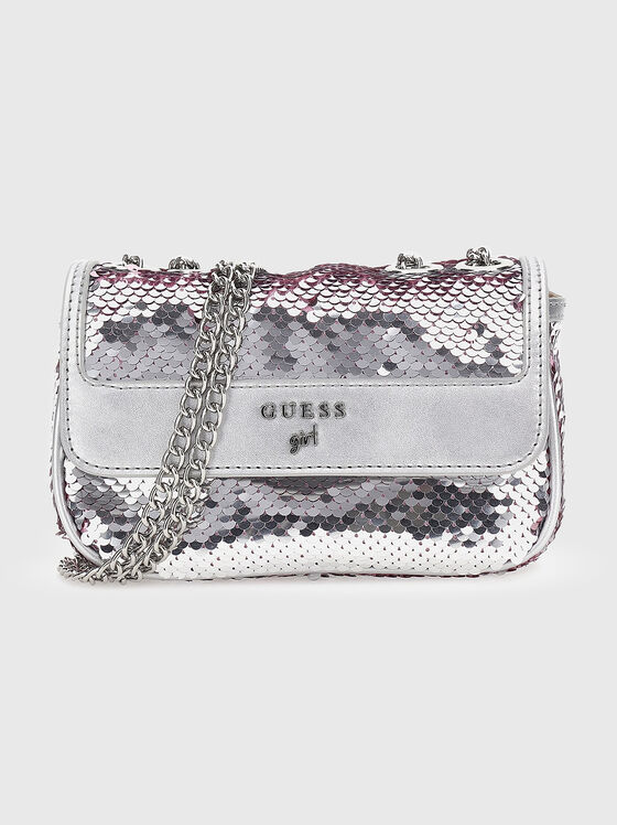 Crossbody with golden sequins - 1