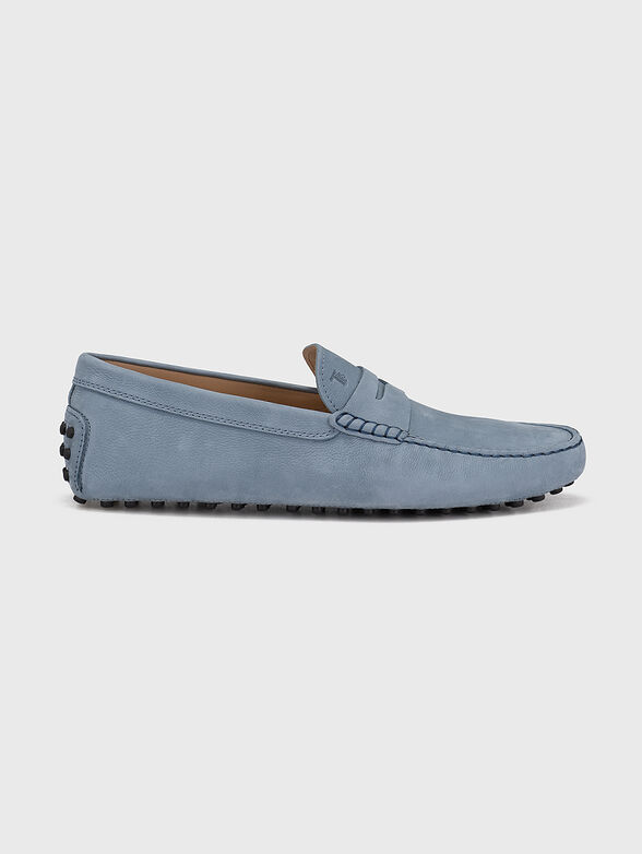 NUOVO blue loafers - 1