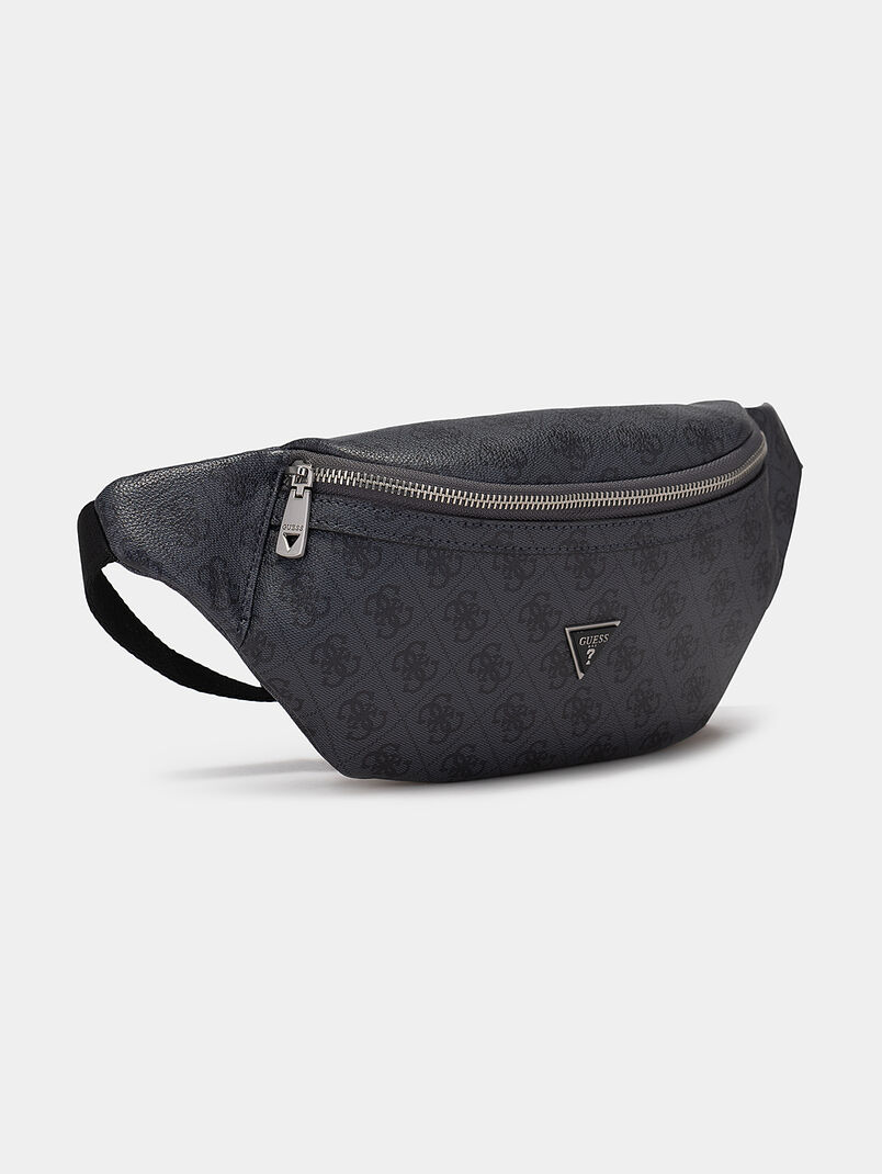 VEZZOLA SMART waist bag with monogram logo print - 3