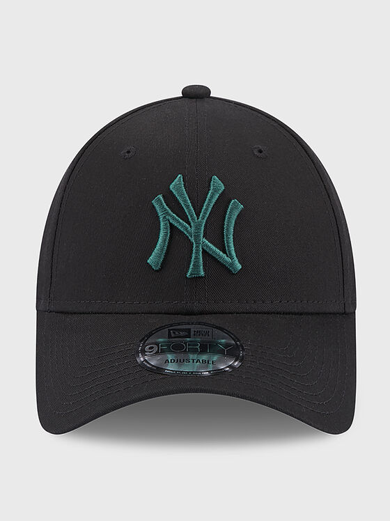 NEW YORK YANKEES black cap with embroidery - 1