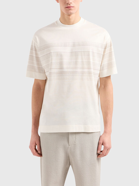 Tricou dungat cu decolteu oval - 1