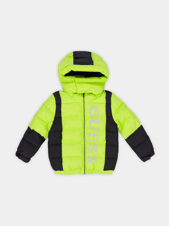 Padded jacket with hood - 1