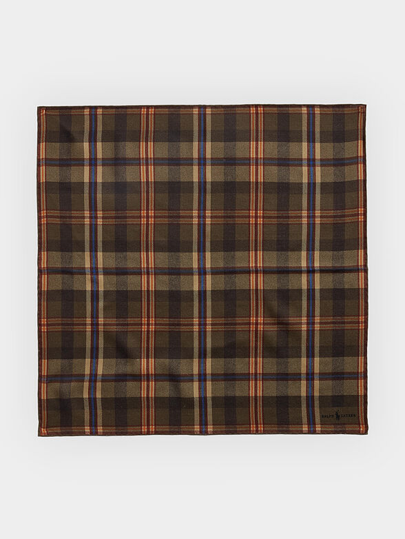Pocket square with check pattern - 1