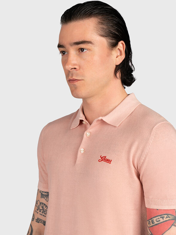 TONY knitted cotton polo-shirt  - 4