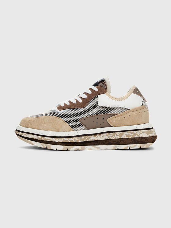 Pantofi sport cu panouri contrastante  - 1