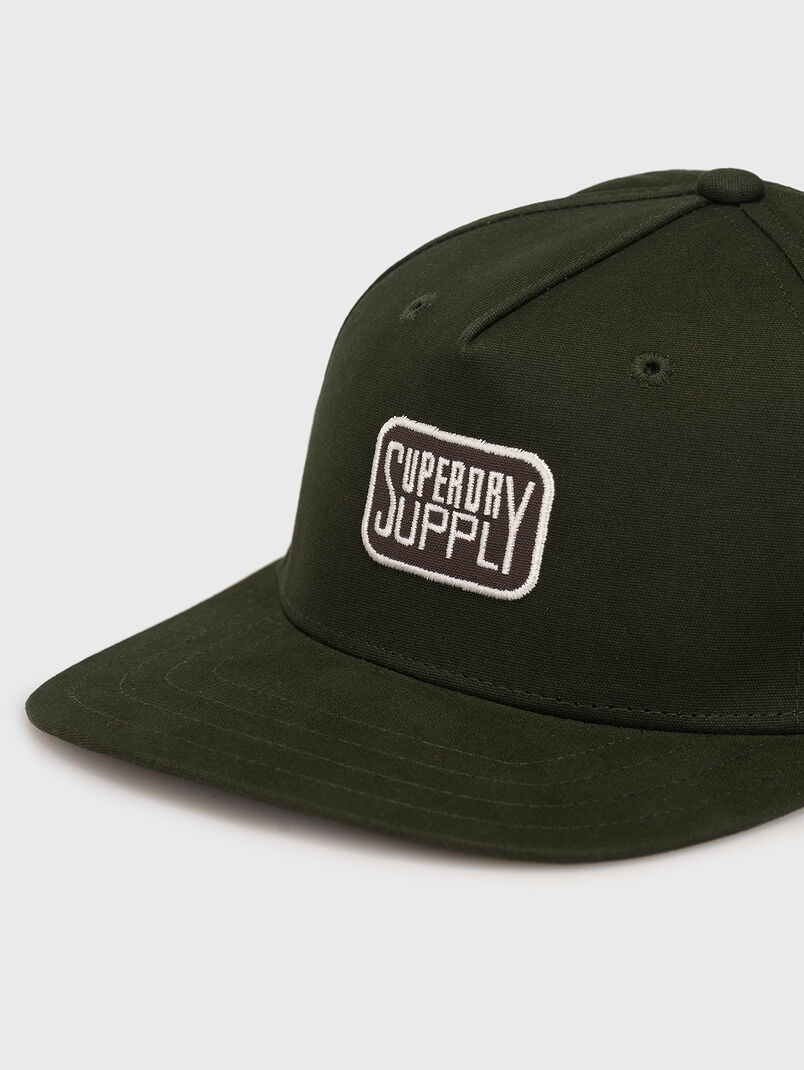 VINTAGE cap in green - 3