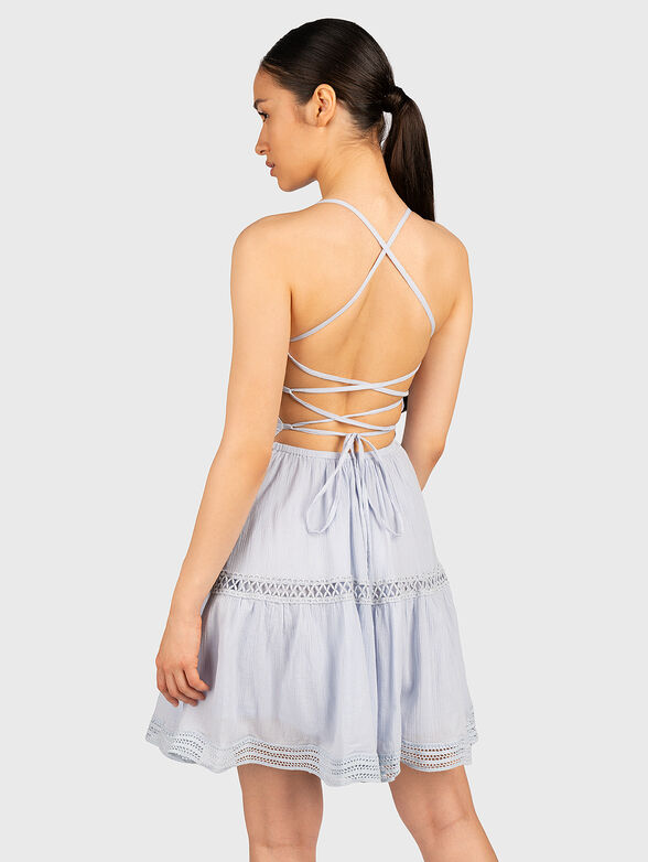 Mini dress with bare back  - 2