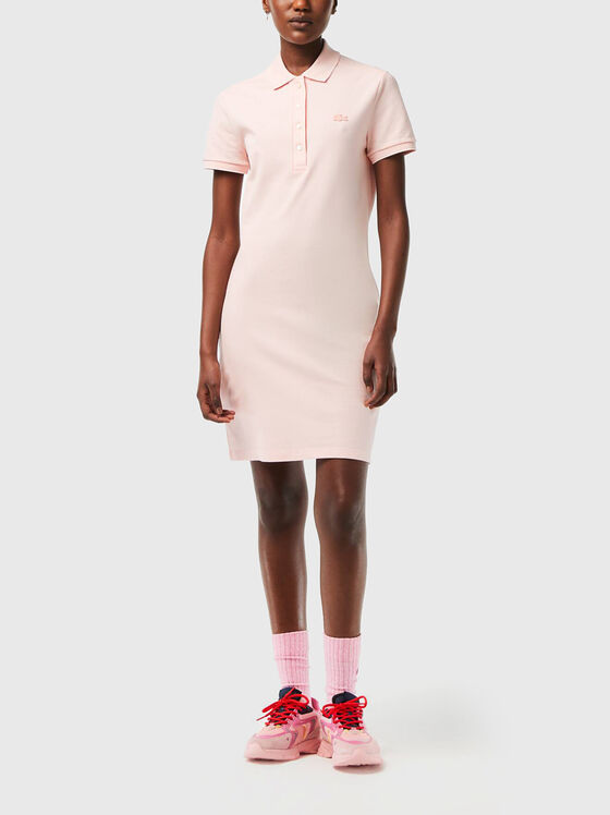 Piqué polo dress - 1