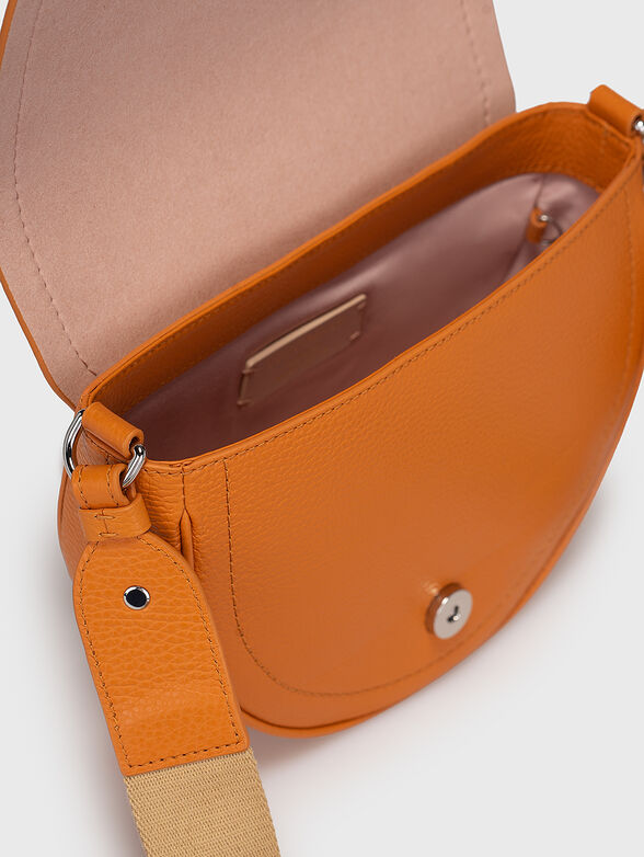 Black crossbody bag with small purse - 6