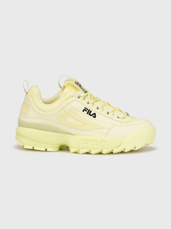 DISRUPTOR T white sports shoes with logo - 1