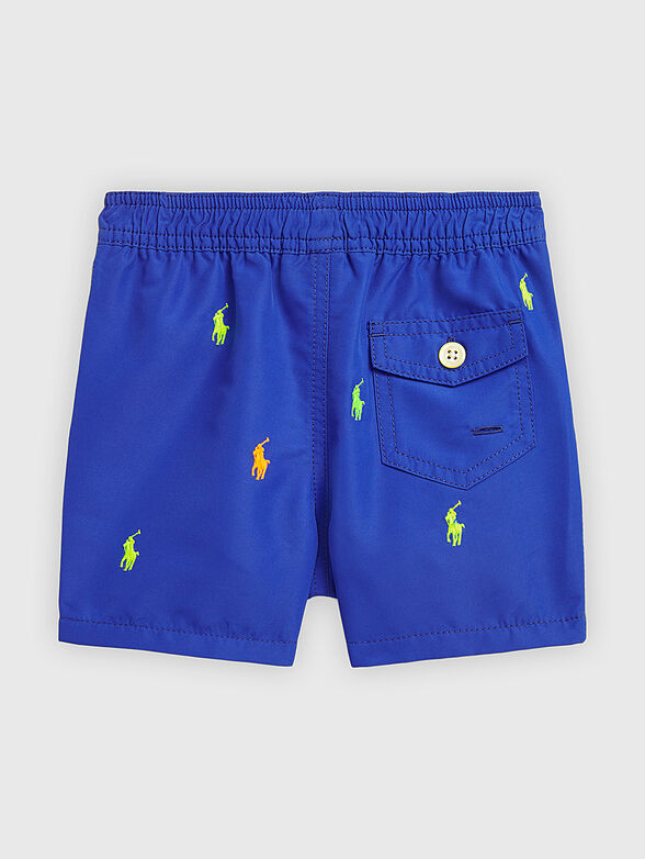 Beach shorts with logo accents - 2