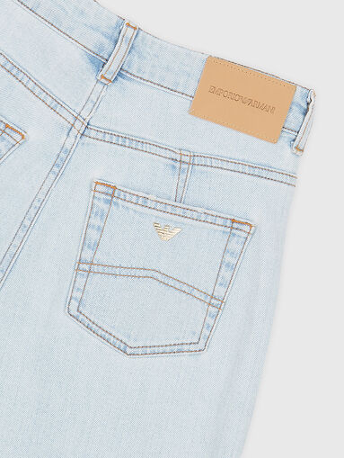 Slim high-waisted jeans - 4