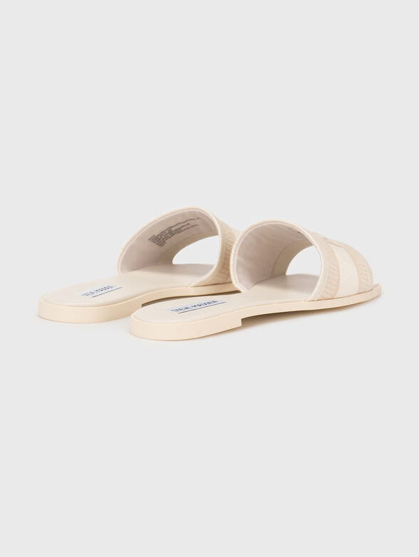 KNOX slippers with gold accents - 3