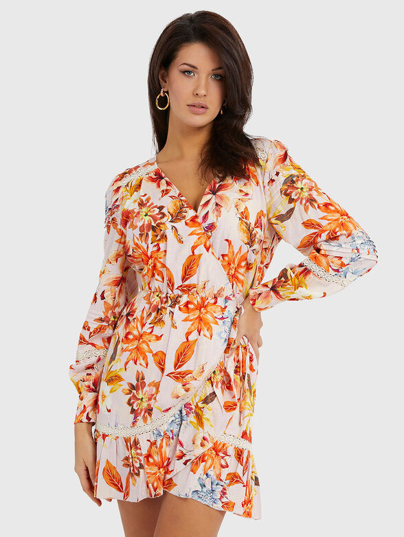 HAFA mini dress with floral print - 1