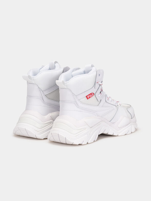 ELECTROVE DESERT white high sports shoes - 3