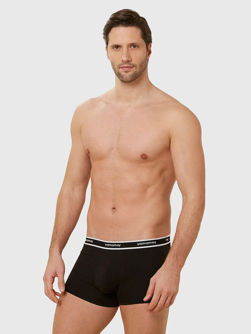 NEW FASHION COLOR black trunks - 3