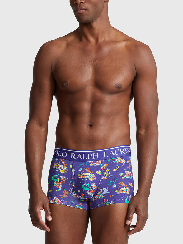 Boxers with nautical print - 2
