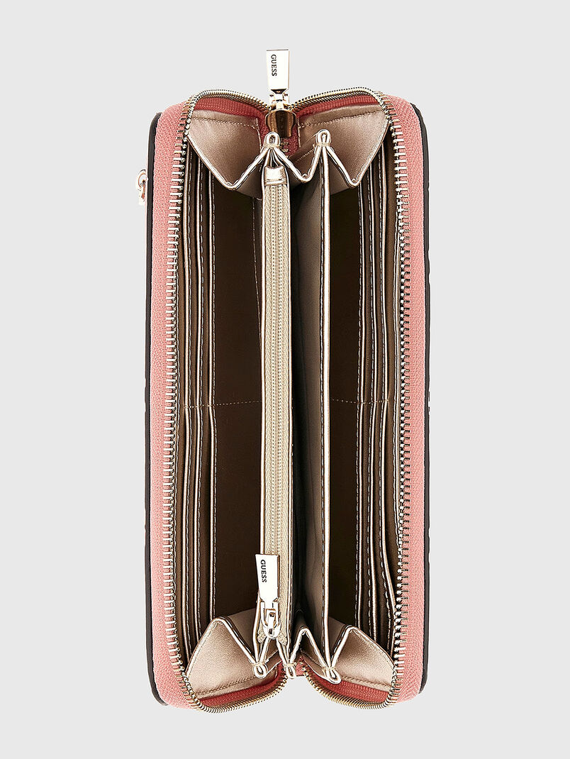 GALERIA purse with embossed logo element - 3
