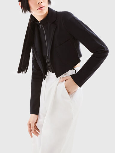 White trousers with darts - 4