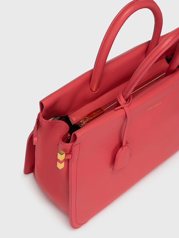 Leather bag in black - 6