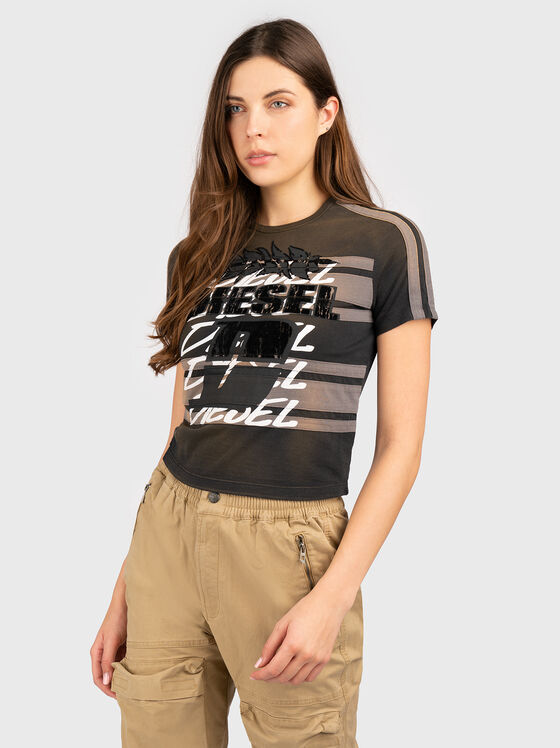 Tricou cu imprimeu T-UNCUTIE - 1
