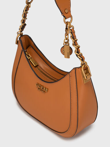 ABEY small hobo bag with logo accent - 3