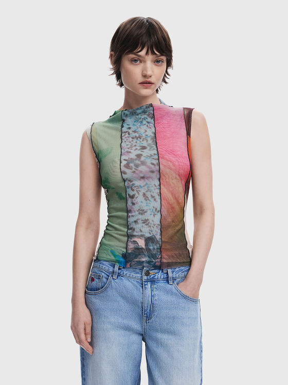 Top cu efect translucid - 1