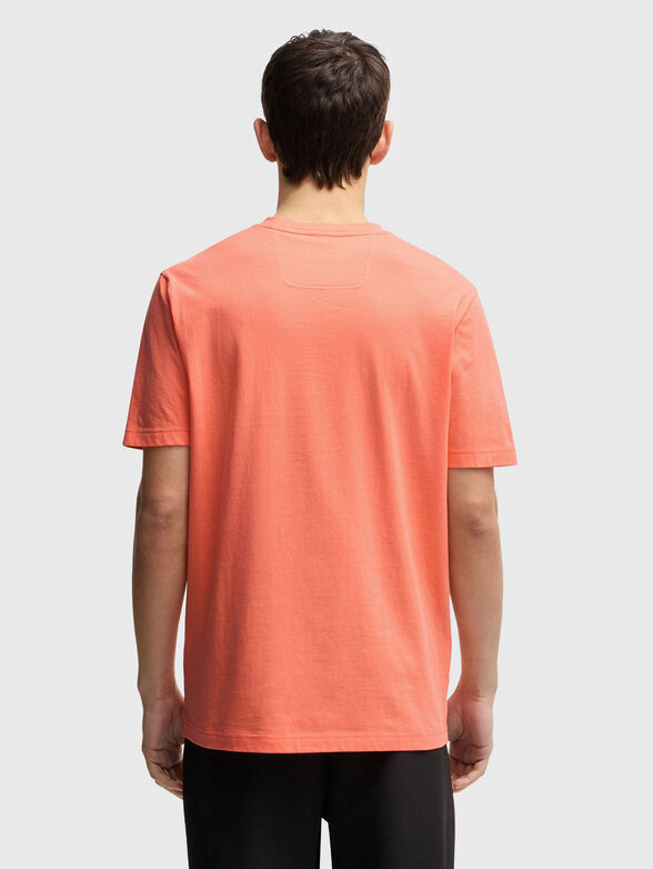 Cotton T-shirt with logo print - 3