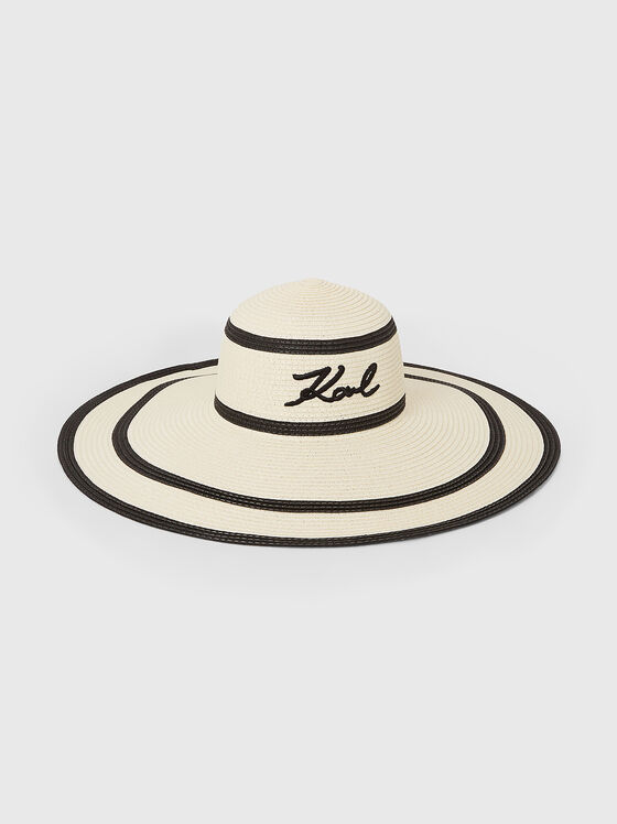 K/SIGNATURE brim hat - 1