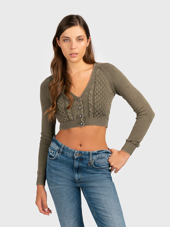 Cardigan scurt YASMIN - 1