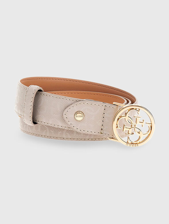 Belt with 4G logo buckle - 1